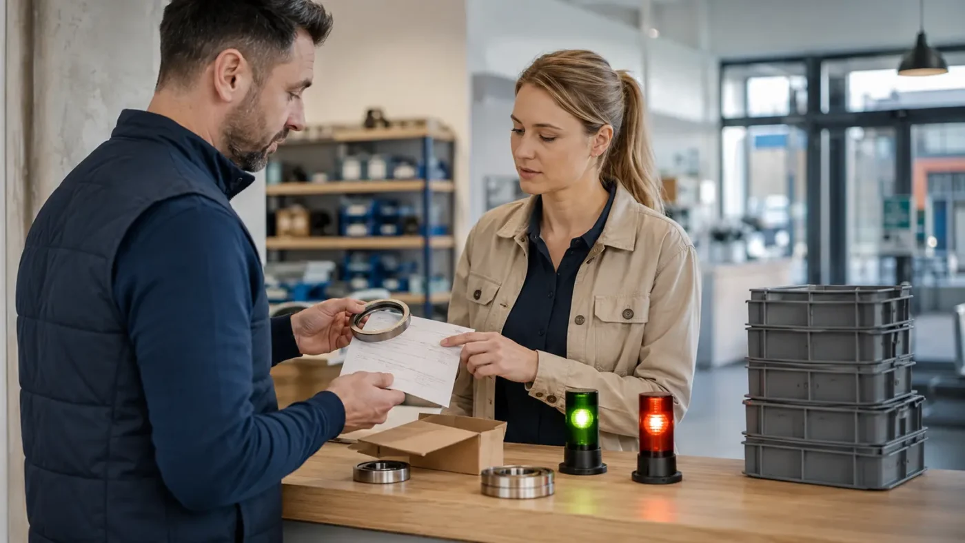 Redaktionelles Motiv zu automatisierte rechnungsprüfung mit ki mit Fokus auf treffer und fehlalarme
