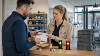 Redaktionelles Motiv zu automatisierte rechnungsprüfung mit ki mit Fokus auf treffer und fehlalarme