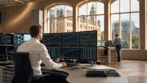 Redaktionelles Motiv zu etf-handel an mehreren börsenplätzen mit Fokus auf spread und referenzmarkt