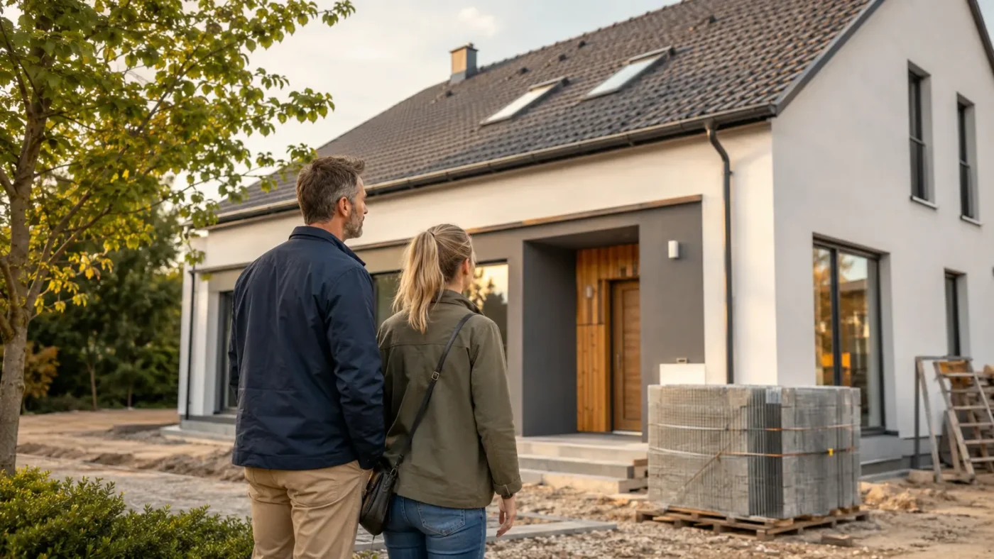 Redaktionelles Motiv zu kfw-kredit in baufinanzierung einbinden mit Fokus auf antrag und rangfolge