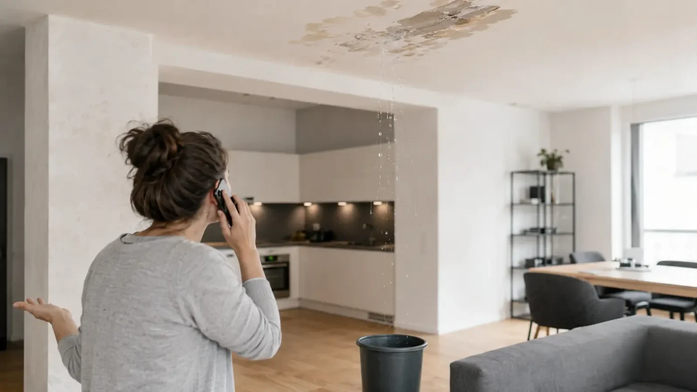 Redaktionelles Motiv zu mietsachschäden mit Fokus auf welche räume und einbauten versichert sind