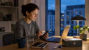 Redaktionelles Motiv zu multibanking-app sicher einrichten mit Fokus auf leserechte und zahlungszugriff