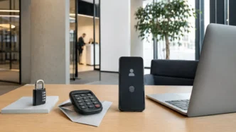 Redaktionelles Motiv zu passkey fürs banking mit Fokus auf unterschied zu passwort und tan