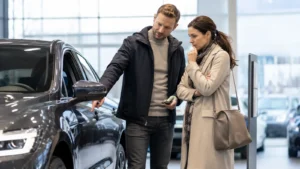 Redaktionelles Motiv zu ballonfinanzierung beim auto mit Fokus auf schlussrate und rücklagenbedarf