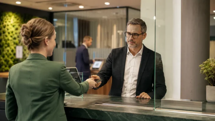 Redaktionelles Motiv zu bankvollmacht im unternehmen mit Fokus auf vertretung ohne kontrollverlust