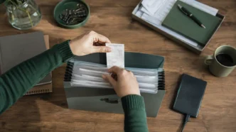 Redaktionelles Motiv zu digitale belegablage für selbstständige mit Fokus auf unveränderbarkeit und export