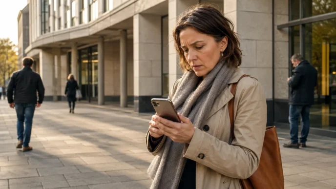 Redaktionelles Motiv zu fake-broker-app erkennen mit Fokus auf store-eintrag ist kein zulassungsnachweis