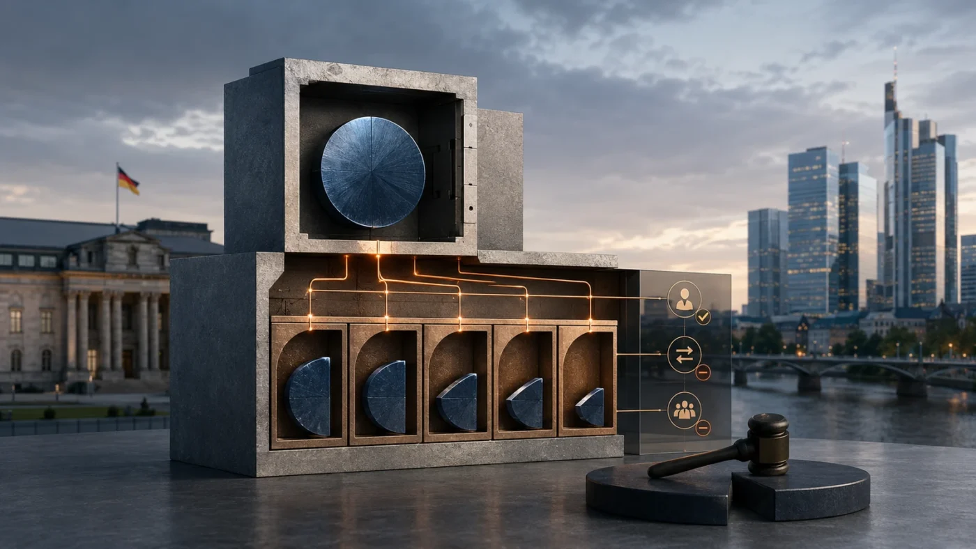 Redaktionelles Motiv zu fractional shares beim neobroker mit Fokus auf eigentum oder forderung