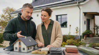 Redaktionelles Motiv zu instandhaltungsplanung für ein einfamilienhaus mit Fokus auf bauteile und zeiträume