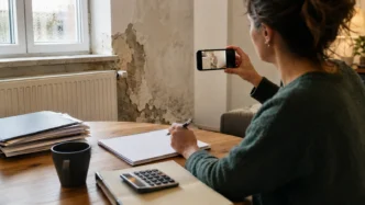 Redaktionelles Motiv zu mietminderung finanziell vorsichtig handhaben mit Fokus auf quote nicht selbst erfinden