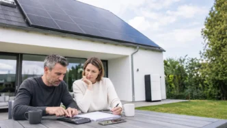 Redaktionelles Motiv zu photovoltaik und speicher finanzieren mit Fokus auf eigenverbrauch realistisch rechnen