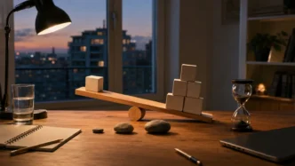Redaktionelles Motiv zu vermögensaufbau bei spätem start mit Fokus auf sparrate, risiko und zeit